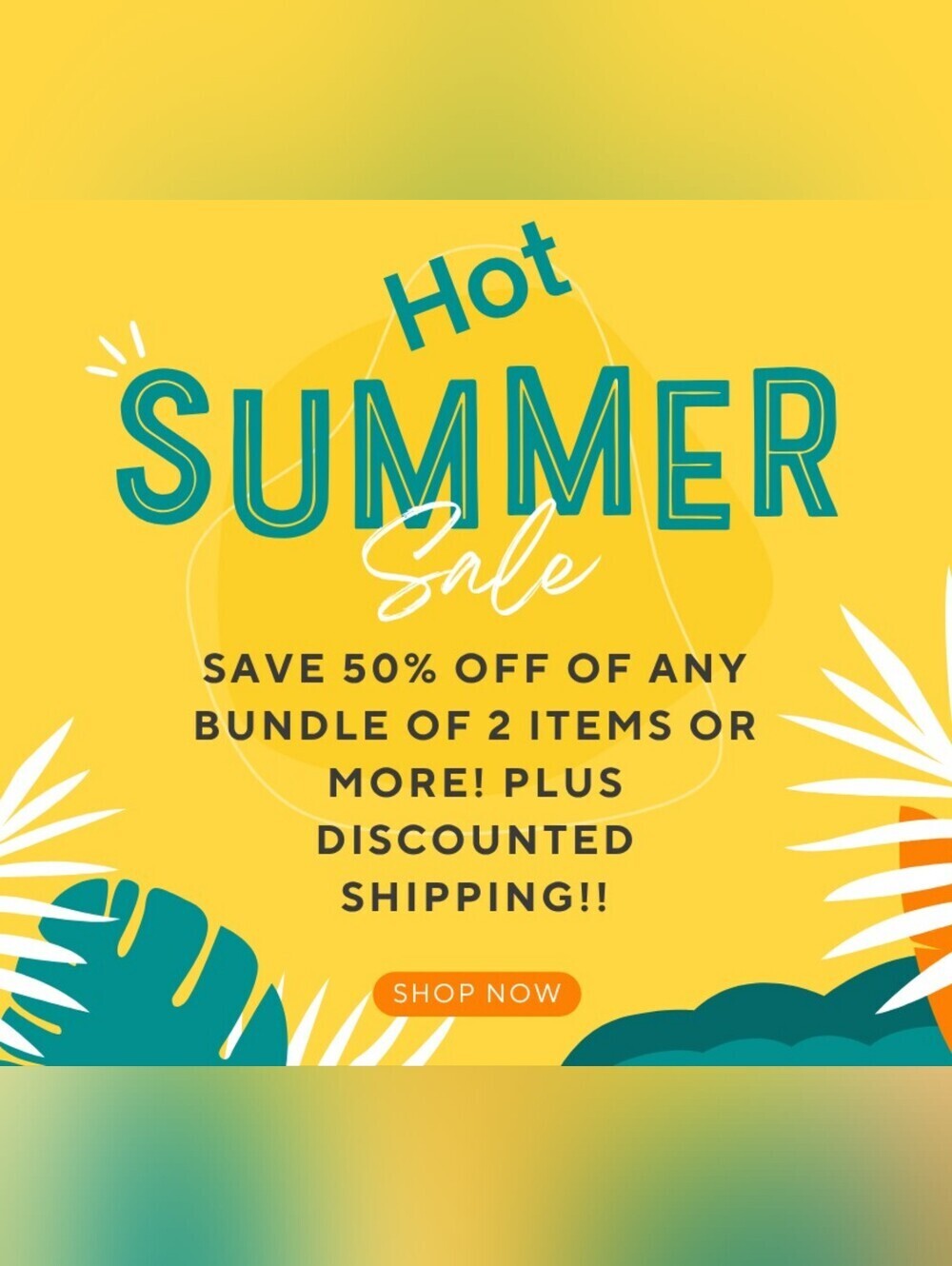 🔥🌞 Hot Summer sale🌞🔥